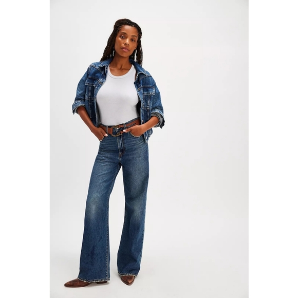 Levi's High Loose Women's Jeans Skater Bohemian Size 29 Baddie - Picture 9 of 9